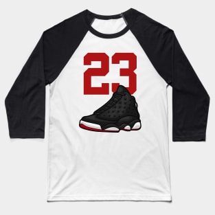 Retro Playoffs 23 Sneaker Baseball T-Shirt